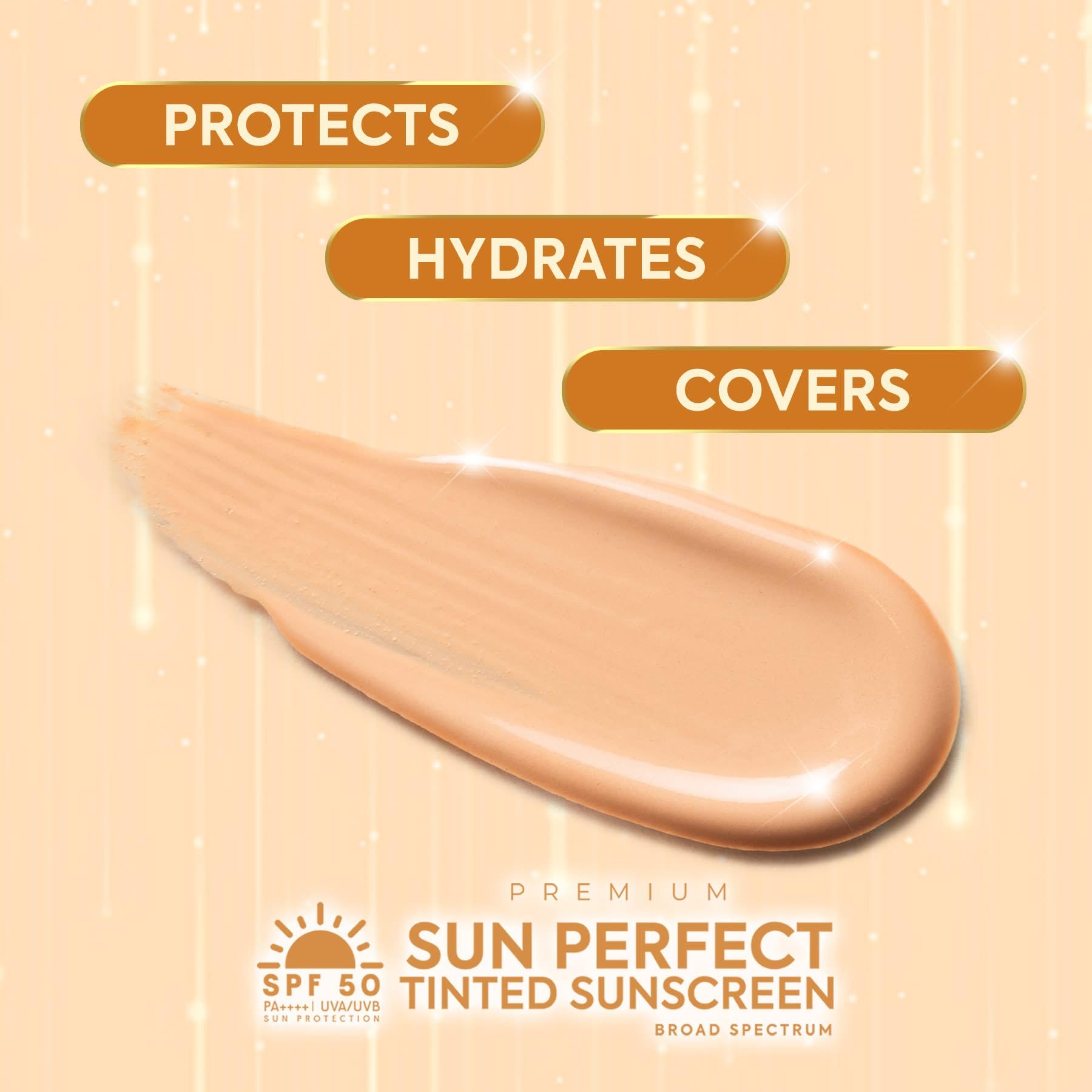 Hikari Skin Premium Sun Perfect Tinted Sunscreen SPF 50 – Fragrance-Free Hydration
