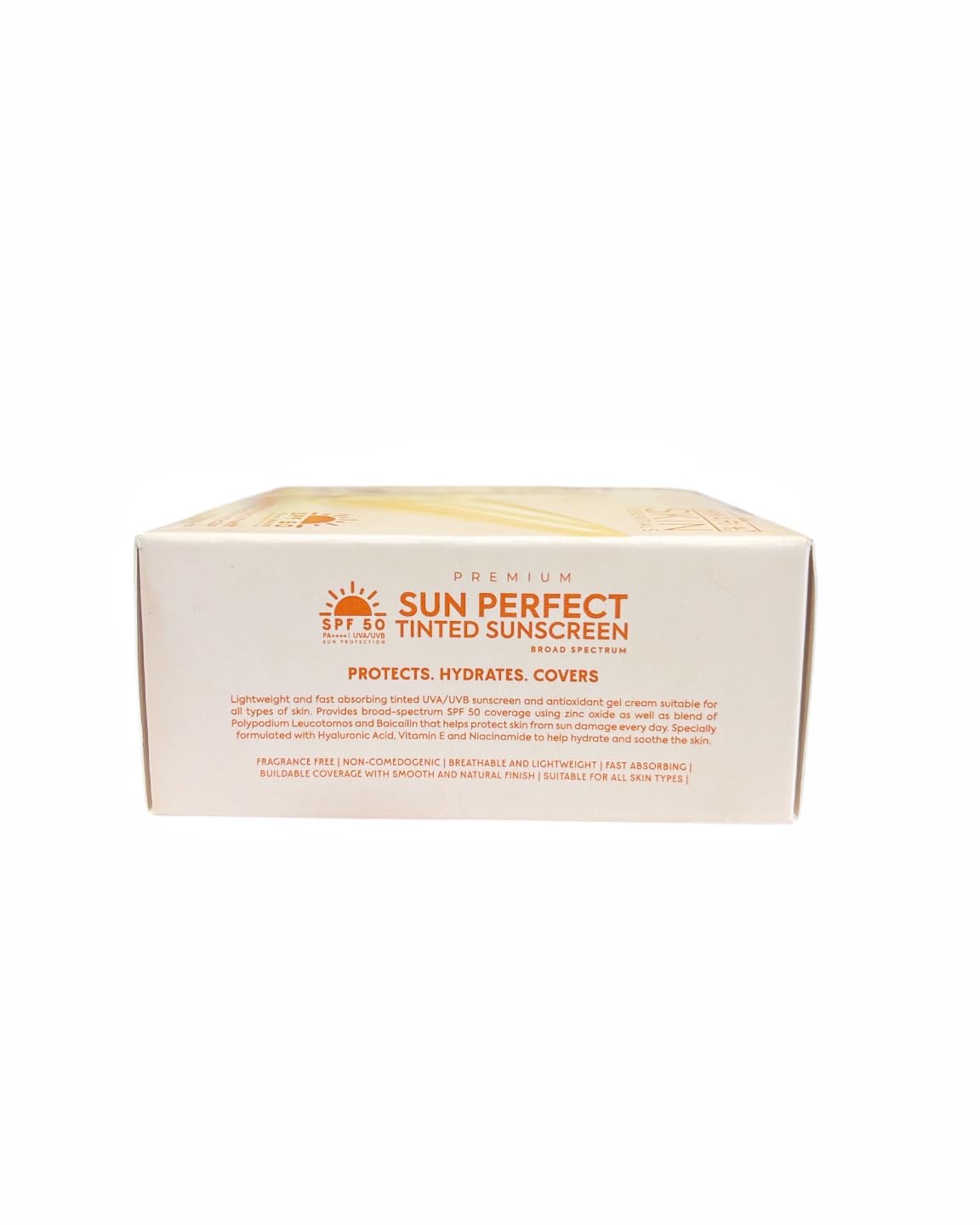 Hikari Skin Premium Sun Perfect Tinted Sunscreen SPF 50 – Fragrance-Free Hydration