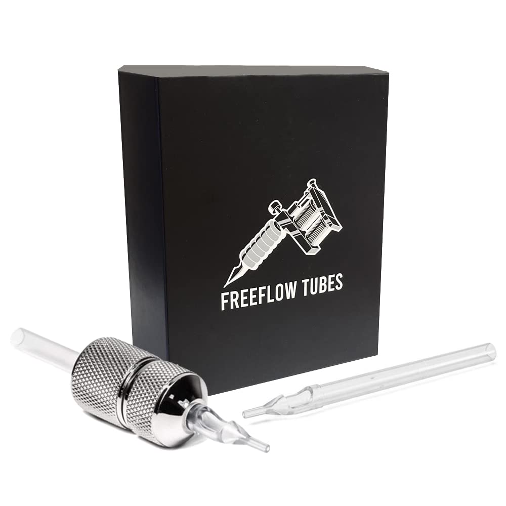 Hildbrandt Freeflow 11MT 11FT Gripless Long Tattoo Tubes — Disposable & Sterile