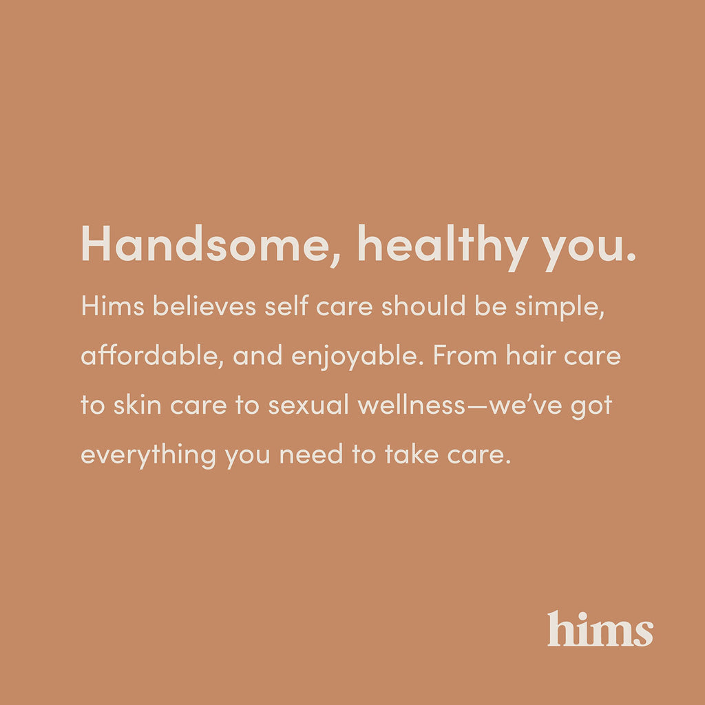 Hims & Hers Thick Fix Shampoo + 5% Minoxidil Foam Set for Men – Fuller-Looking, Moisturizing, Color Safe