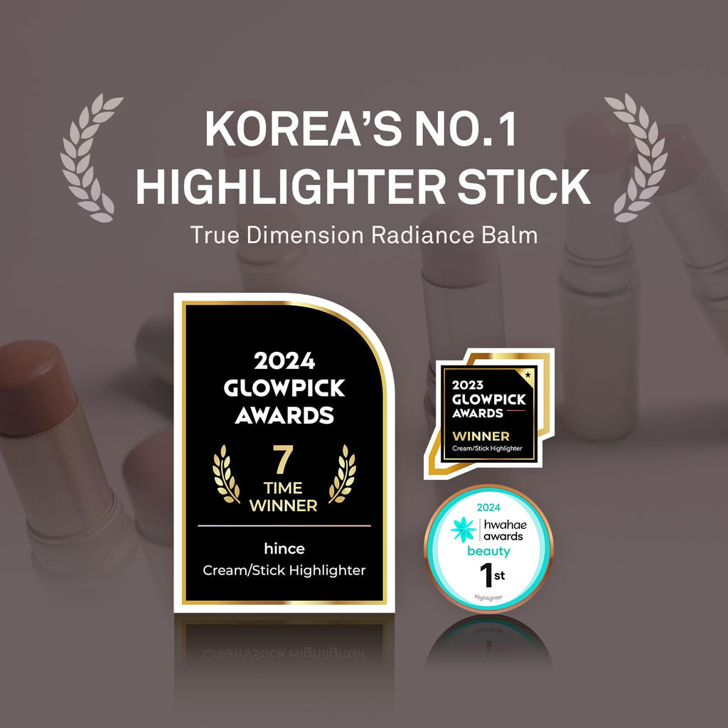 HINCE True Dimension Radiance Balm Lil Mauve – Highlighter & Cream Blush (10g)