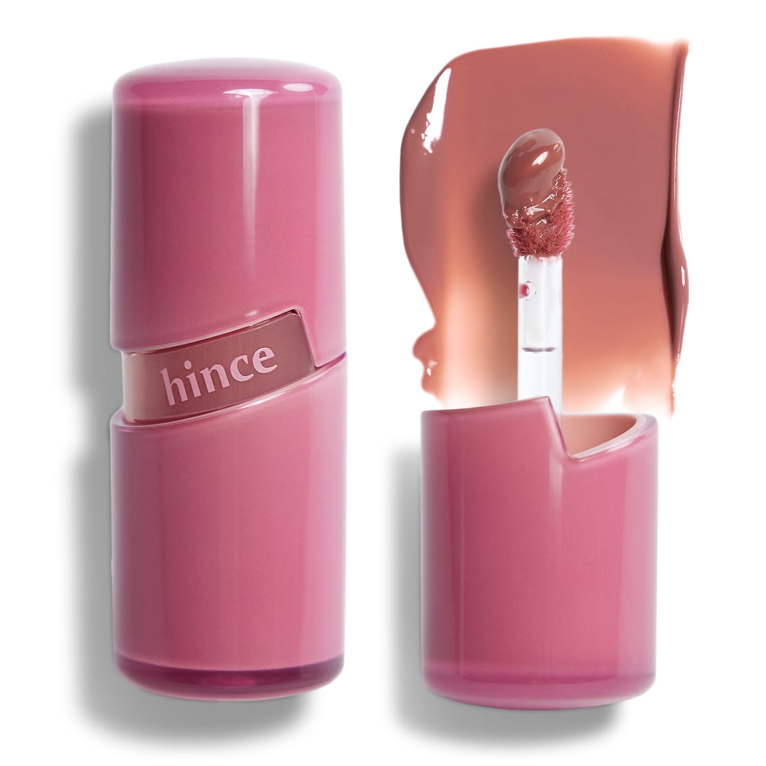 HINCE Raw Glow Lip Tint - StainGlazed Gloss, Hydrating, Non-Sticky, Vegan 0.13 fl oz (CHAI, 11)