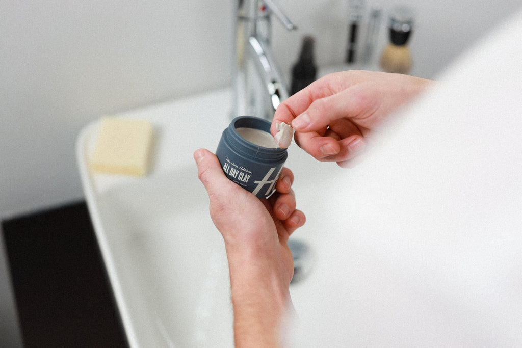 Hitch All Day Clay – Medium Hold, Matte Finish Hair Clay Pomade for Men