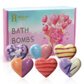 Holly Herbal XL Bath Bomb Gift Set - 6 Natural Soaks with Shea Butter & Essential Oils