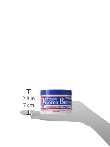 Hollywood Beauty Cocoa Butter Skin Creme 7.5 oz Pack of 5 – Rich Hydration