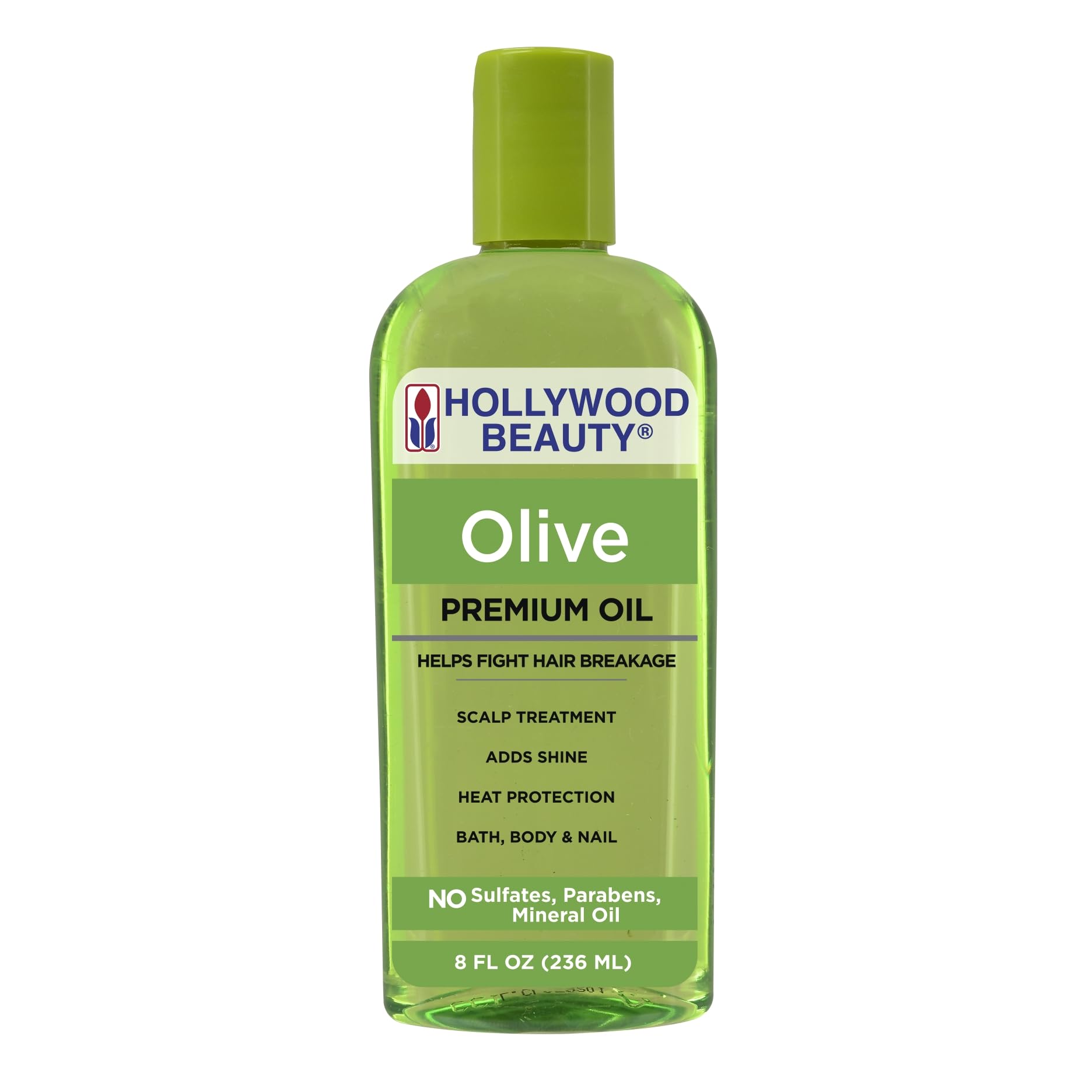 Hollywood Beauty Olive Oil Scalp Treatment - 8 oz (Pack of 2)