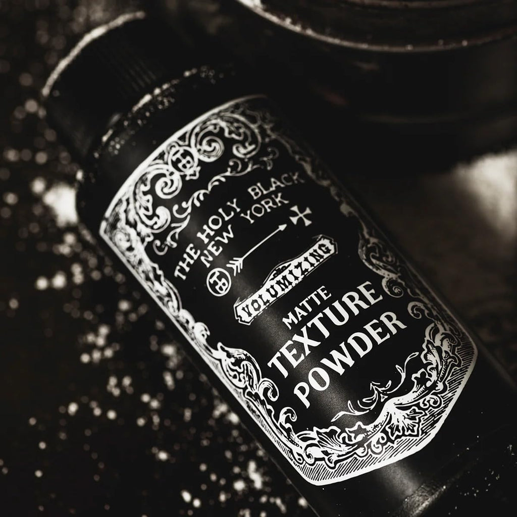 The Holy Black Matte Texture Powder 0.71 oz – Volumizing Matte Finish