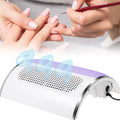 Hombasing Nail Dust Collector 80W – Dual Fan Vacuum for Acrylic Nails