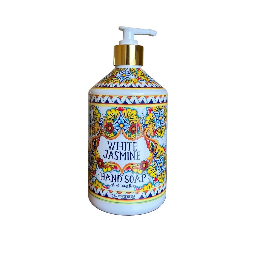 Home and Body Company Hand Soap – Villa Flora Collection 4-Pack, 16 oz Bottles