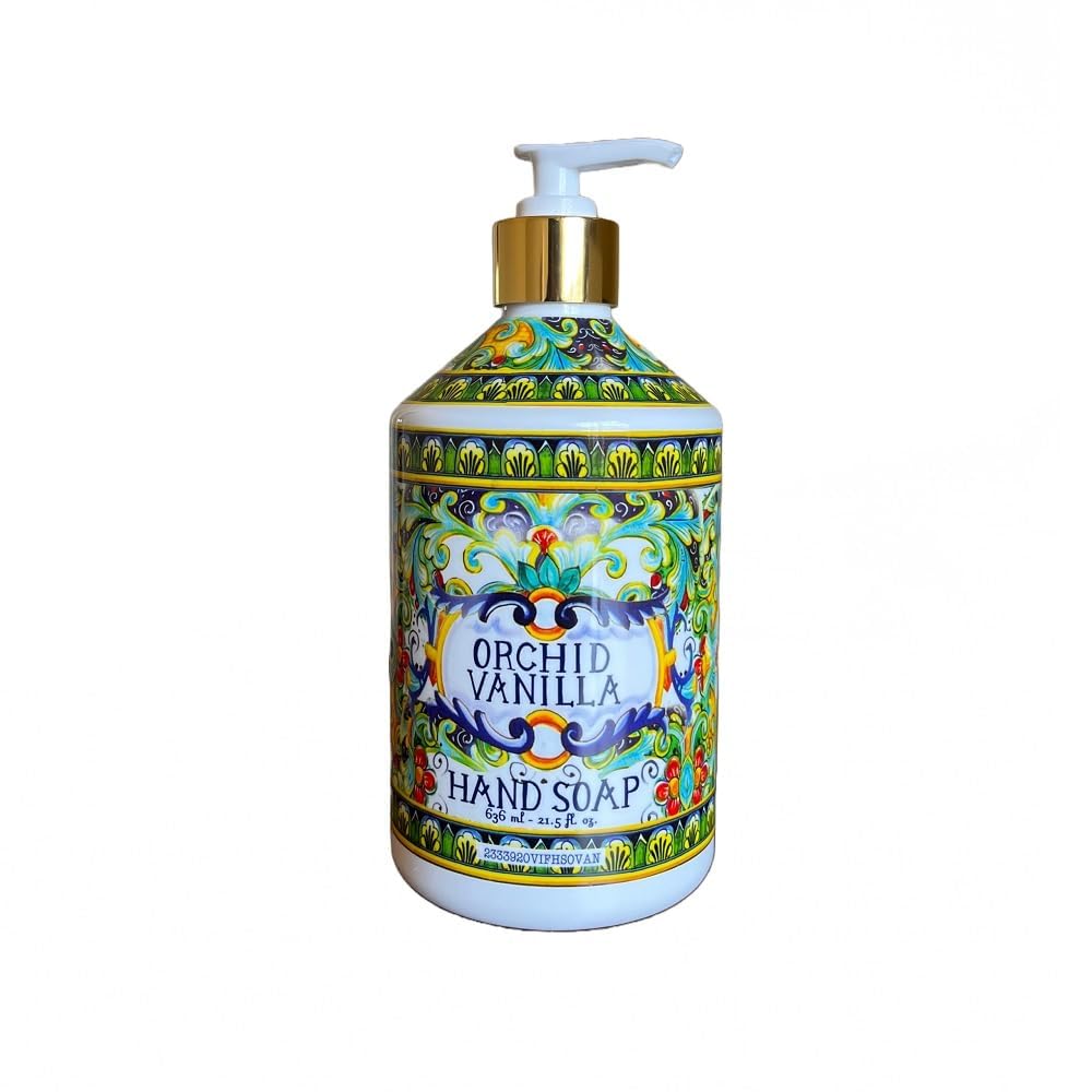 Home and Body Company Hand Soap – Villa Flora Collection 4-Pack, 16 oz Bottles