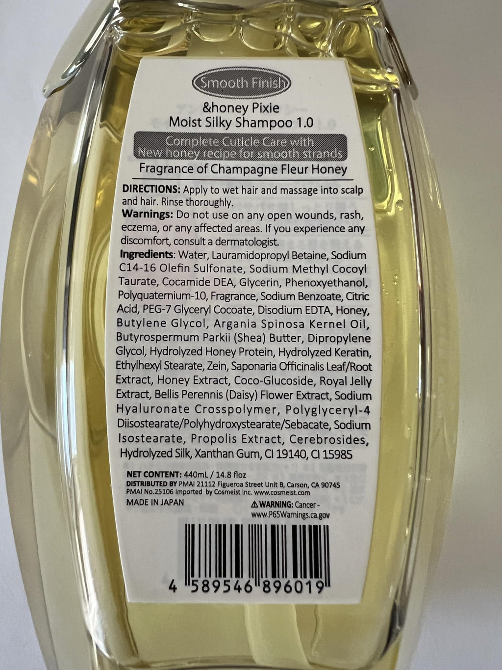 Honey Pixie Moist Silky Shampoo 1.0 – Deep Hydration for Fine, Tangled Hair
