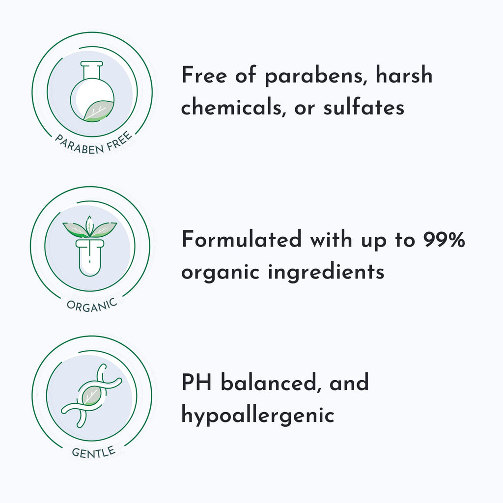 HoneyB Baby Wash & Shampoo with Avocado Oil | Gentle, All-Natural Baby Skincare
