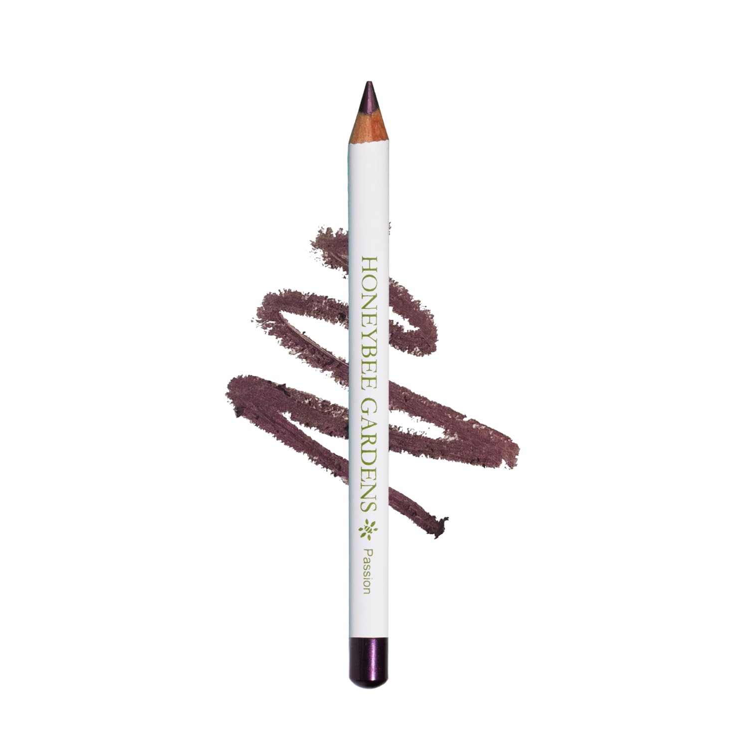Honeybee Gardens Effortless Eye Liner Pencil in Passion – Rich Pigment, Smooth Glide, Vegan & Gluten-Free