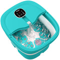 HOSPAN Collapsible Foot Spa – Electric Rotary Massage, Heat, Bubble, Remote, 24 Shiatsu Balls