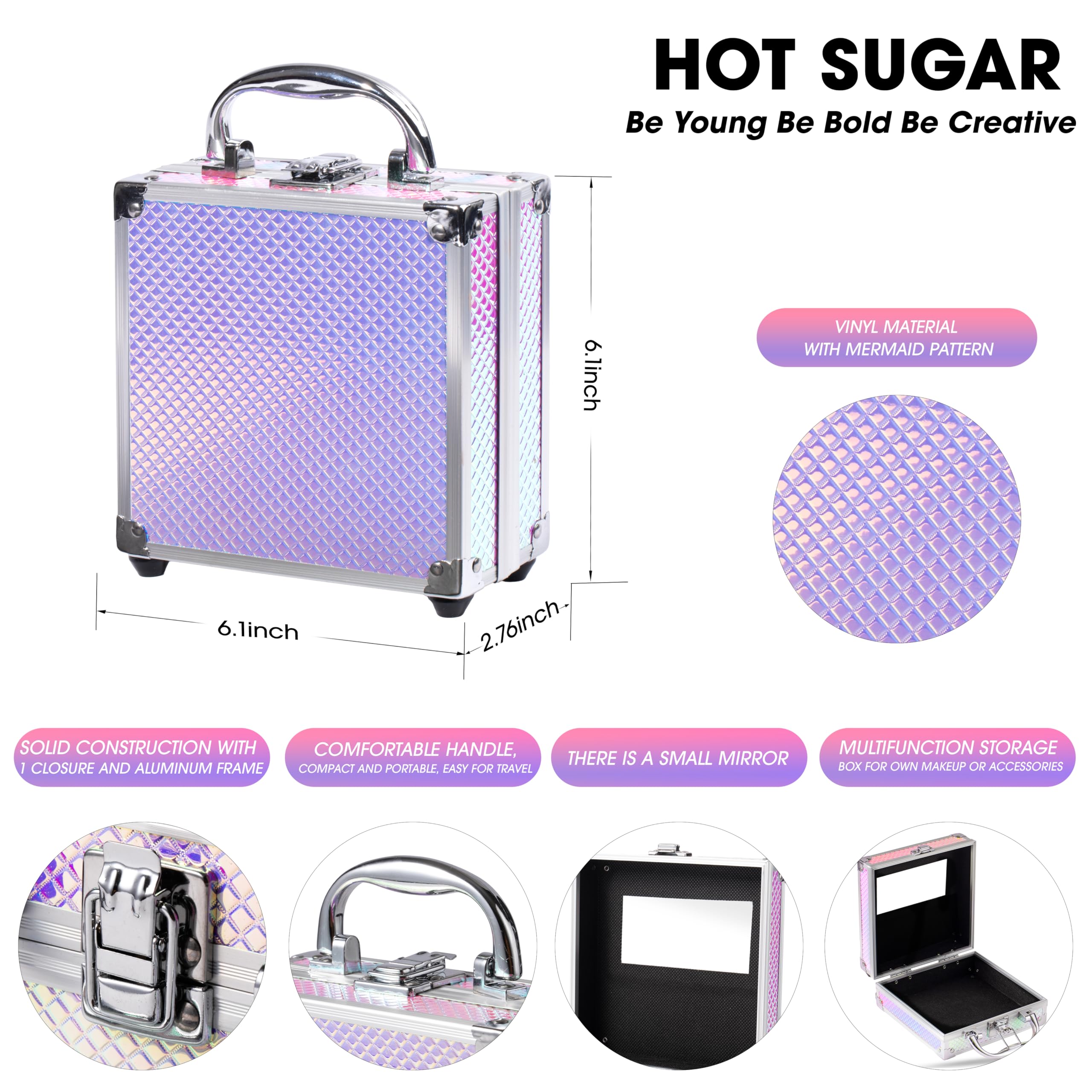 Hot Sugar Mermaid Makeup Kit for Girls 4–15 | All-in-One Teen Makeup Set