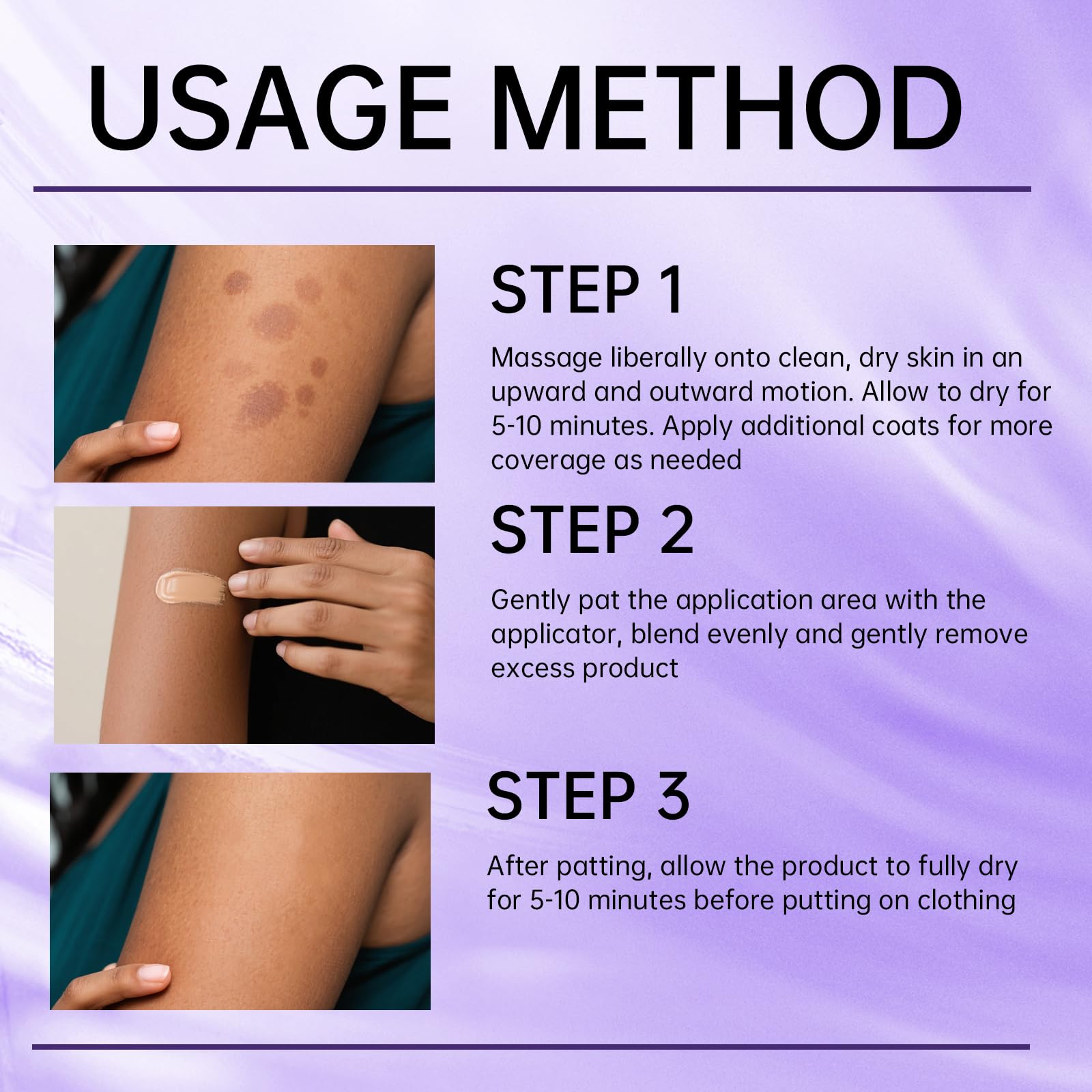 HRTTUO Body Coverage Perfector – Waterproof, Transfer-Resistant Body Makeup for Tattoos & Scars