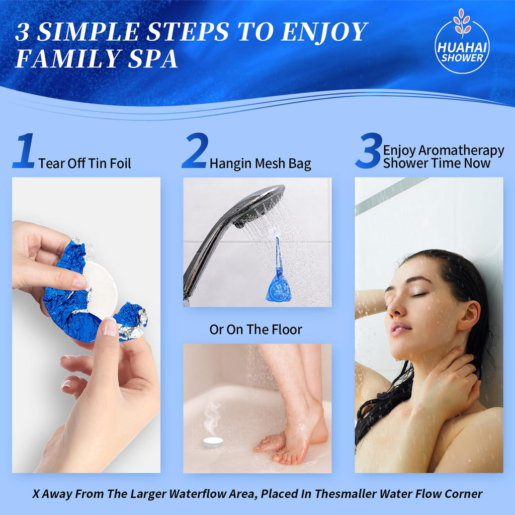 HUAHAI SHOWER Shower Steamers 10 Pack Aromatherapy – Relaxation Gift Set