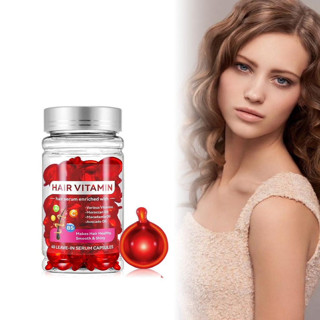 HuaQing 2-Box Hair Treatment Serum Oil Capsules – Macadamia & Avocado Oils