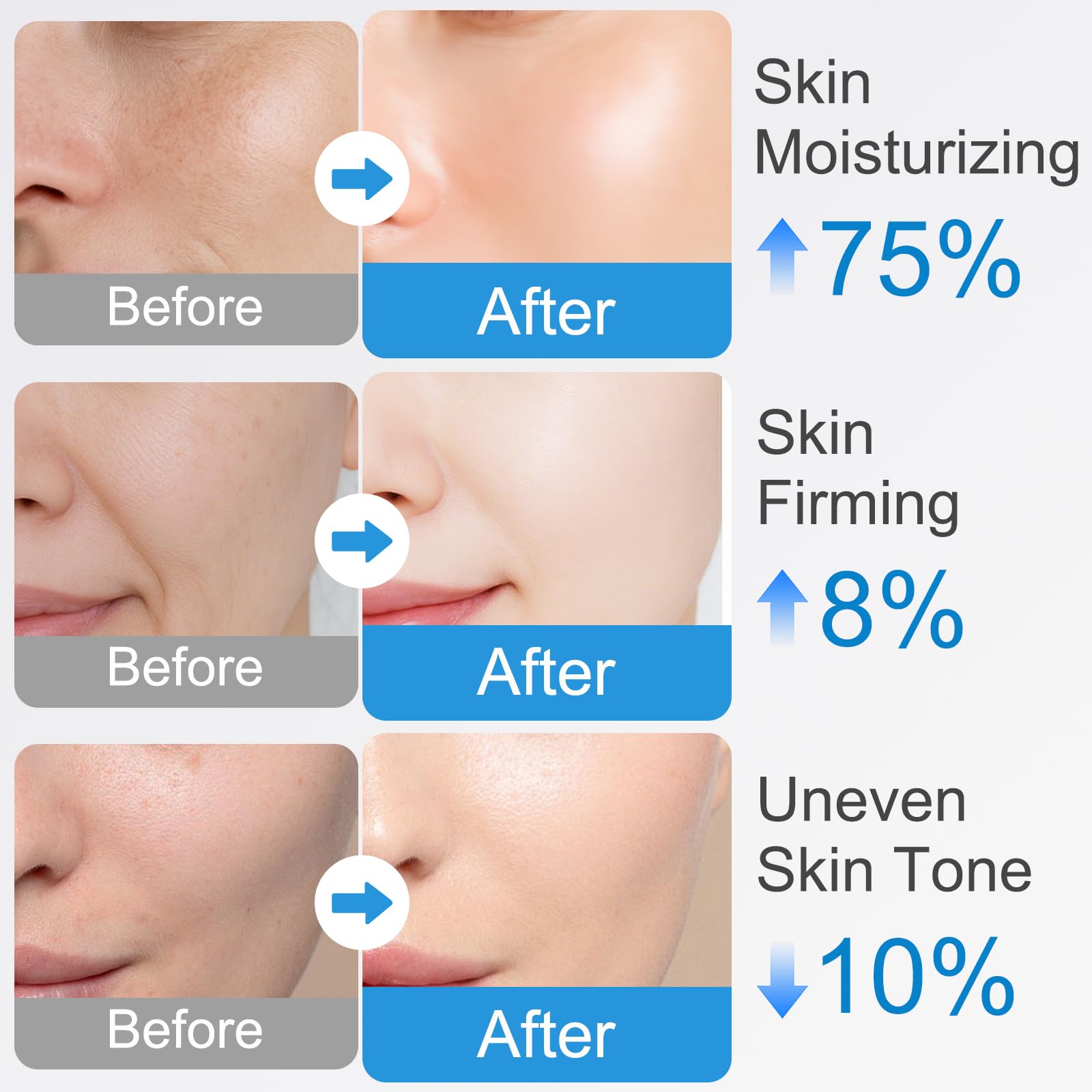 Huatinent SilkPeptide Intensive Lifting Ampoule – 2x100ml Collagen Peptide Serum for Firming & Hydration