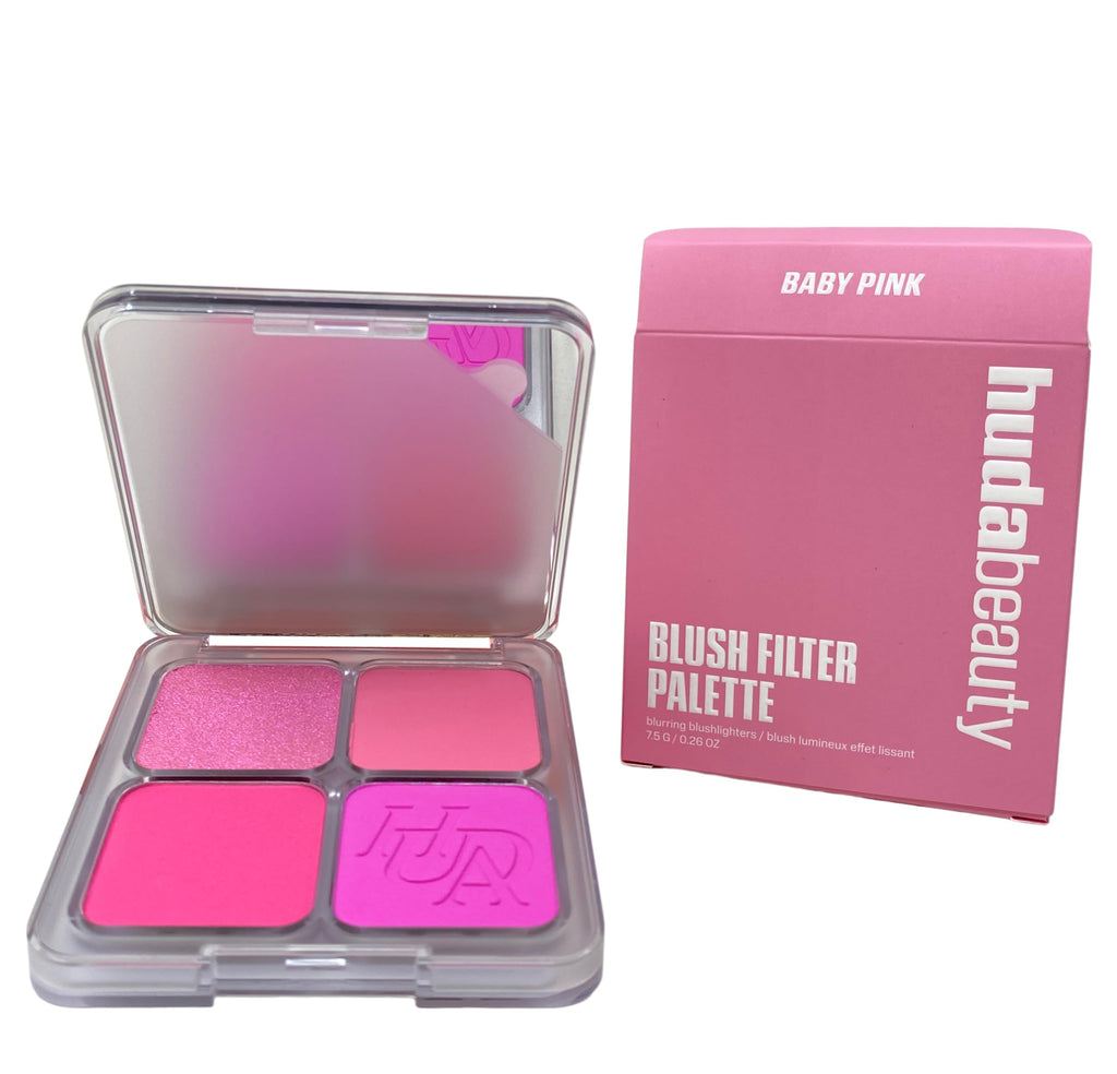 Huda Beauty Blush Filter Blurring Blushlighters Palette – Baby Pink (Limited Edition) 7.5 g