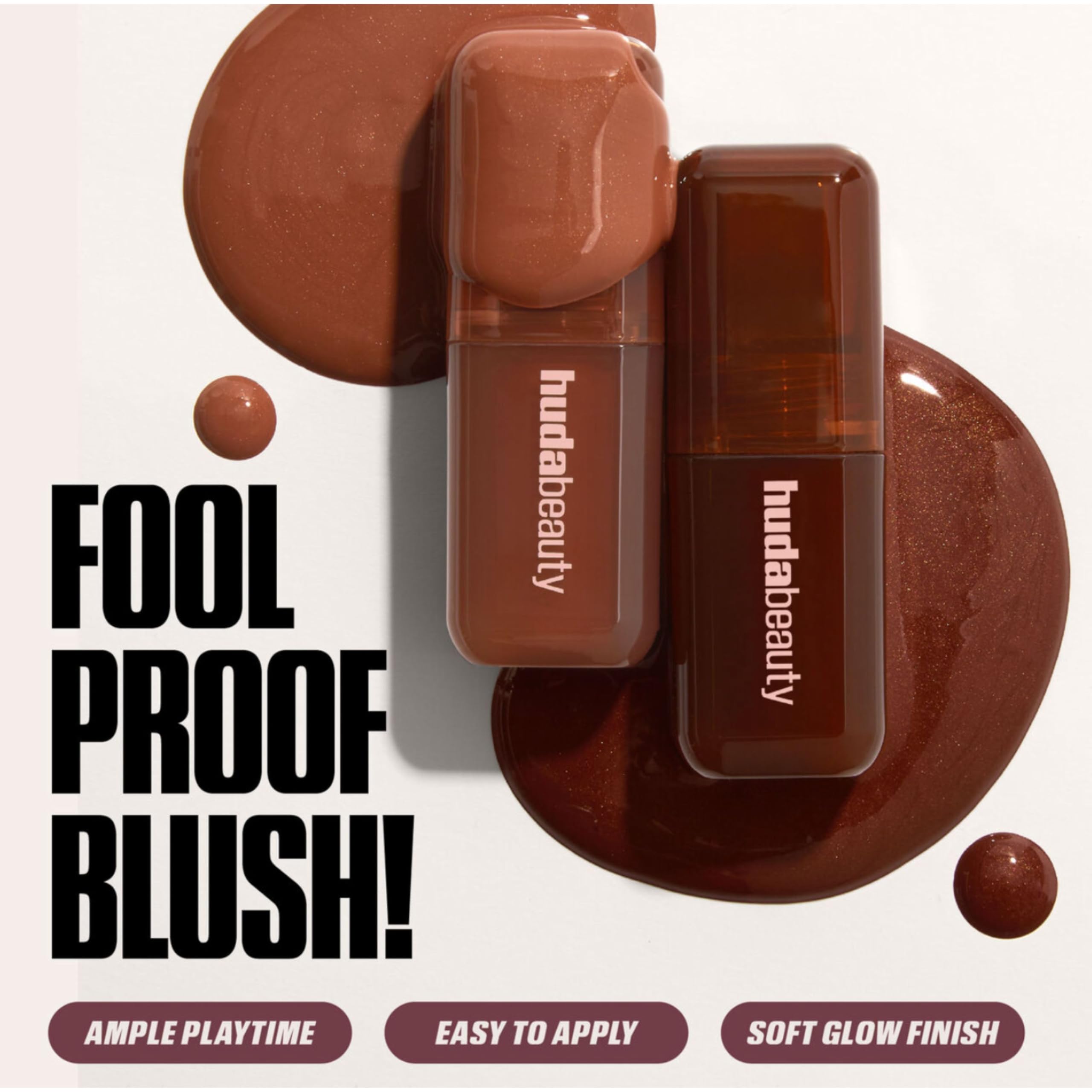 Huda Blush Filter Liquid Blush Coco Loco – Medium to Rich | 0.15 fl oz / 4.5 mL