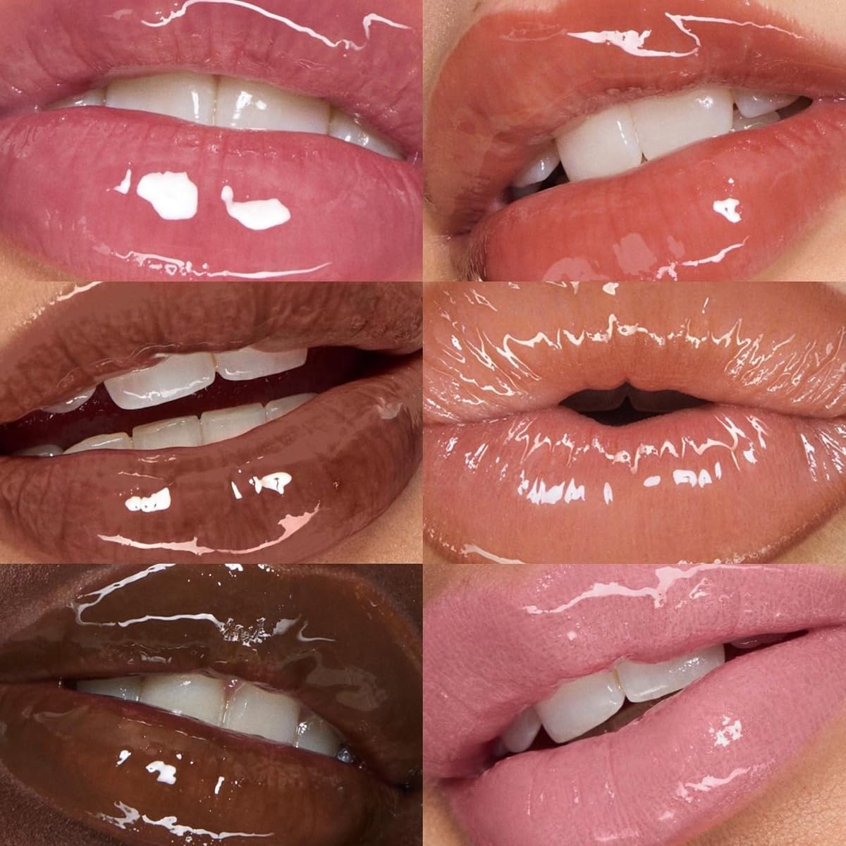 Huda Faux Filler Extra Shine Lip Gloss – Glassy (Clear) | Hydrating, High-Gloss Lip Shine 0.13 fl oz