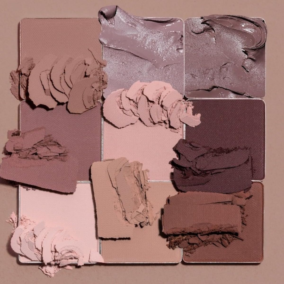 Huda Beauty Matte Obsessions: Cool Matte Eyeshadow Palette – Velvety, Travel-Ready Shades