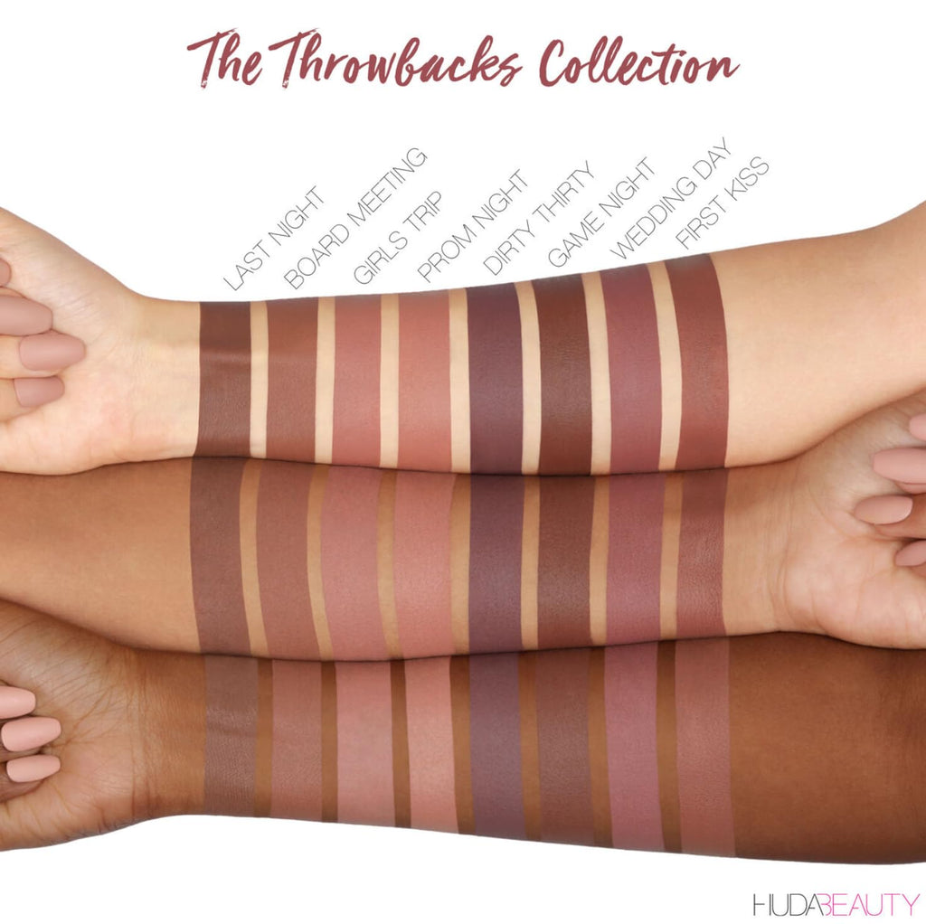 HUDA BEAUTY Power Bullet Matte Lipstick - Throwback Collection Girls Trip