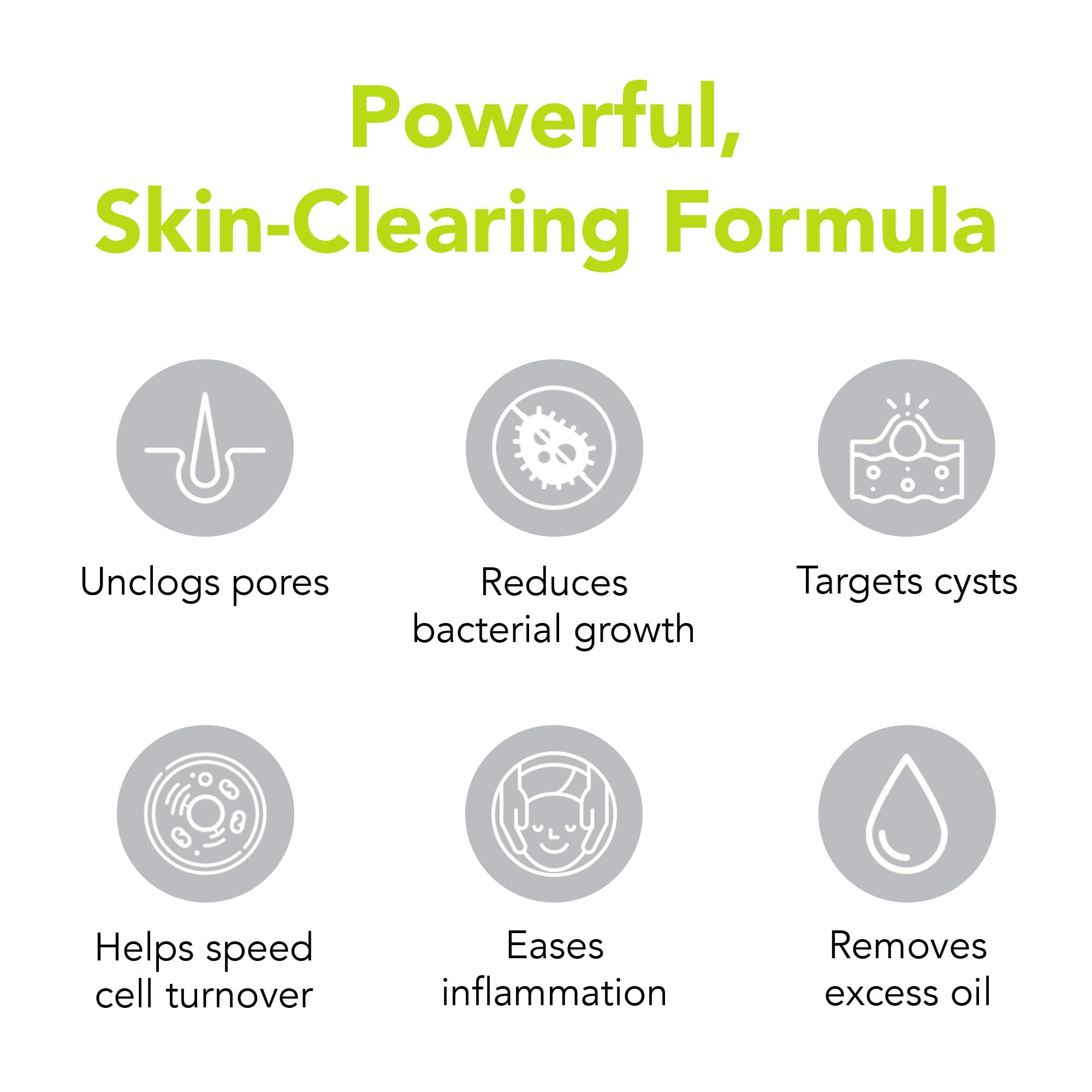 Humane 10% Benzoyl Peroxide Acne Body Wash – Maximum-Strength Face, Back & Body Cleanser (16 oz)
