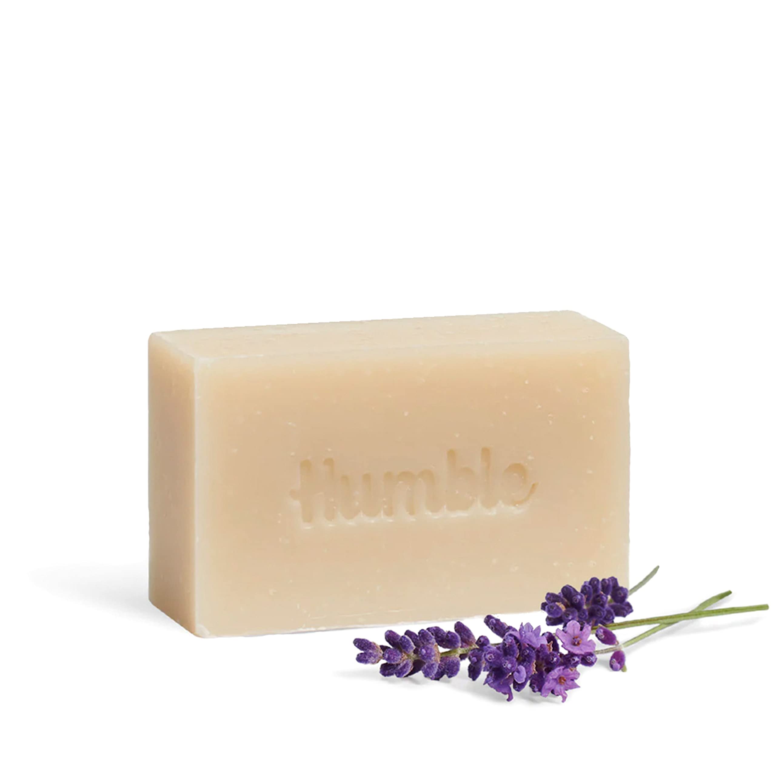 Humble Brands Mountain Lavender Handcrafted Soap – 3 Pack, Cold-Process, Cruelty-Free, Organic