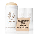 Hume Supernatural Aluminum-Free Deodorant for Women and Men – Neutral, Lasting, Sensitive Skin