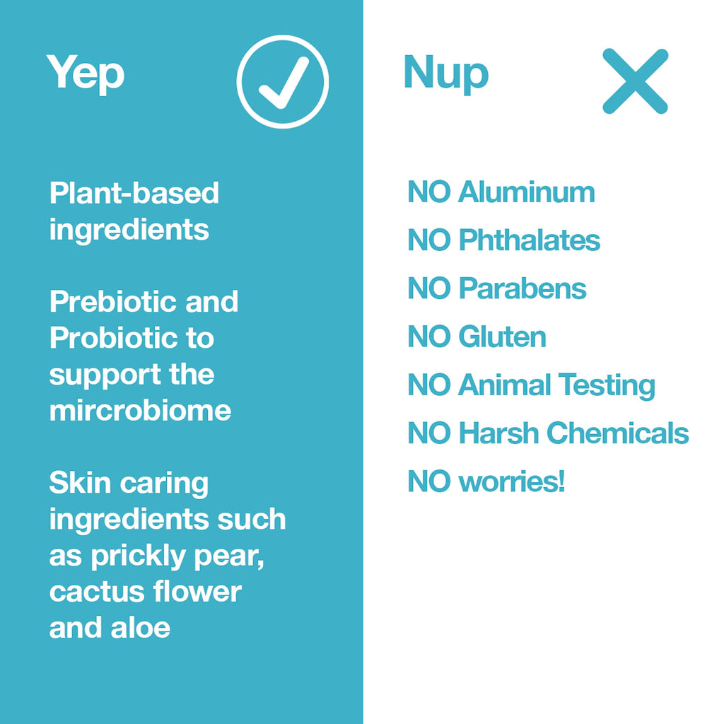 Hume Supernatural Aluminum-Free Deodorant – Probiotic, Plant-Based, After Rain