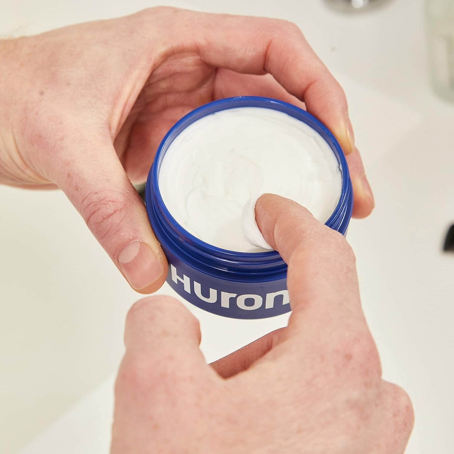Huron Clean Citrus Woods Hair Styler – Lightweight Conditioning Pomade with Matte Finish (2.7 oz)