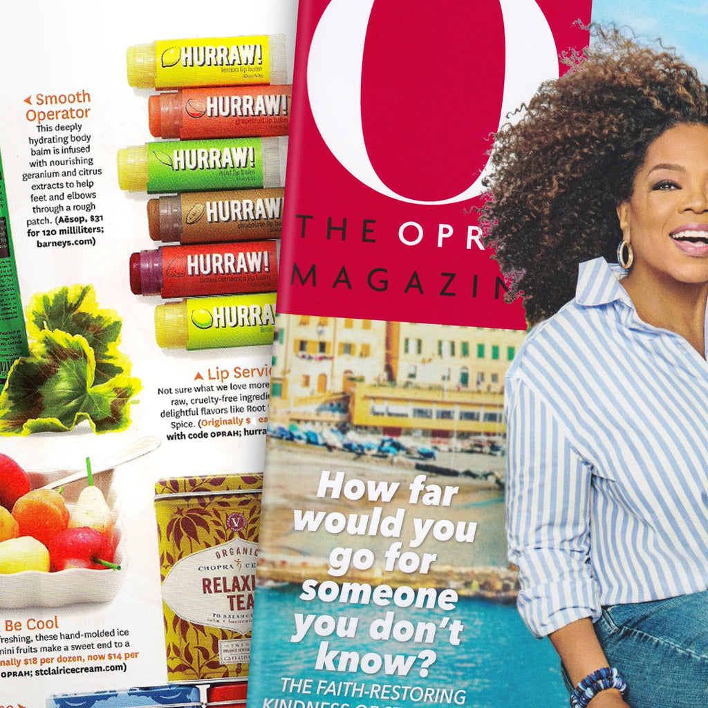 Hurraw! Lip Balms Staff Favorites 6-Pack – Organic, Vegan, All-Natural (Made in USA)