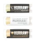 Hurraw! Moon Night Treatment Lip Balms – SPF15 Unscented, 3 Pack | Organic, Vegan, Cruelty Free, Made in USA
