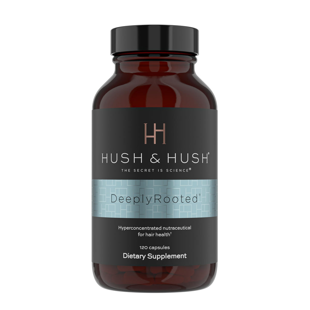 Hush & Hush DeeplyRooted Hair Supplement – Stronger, Healthier Hair (120 Capsules)