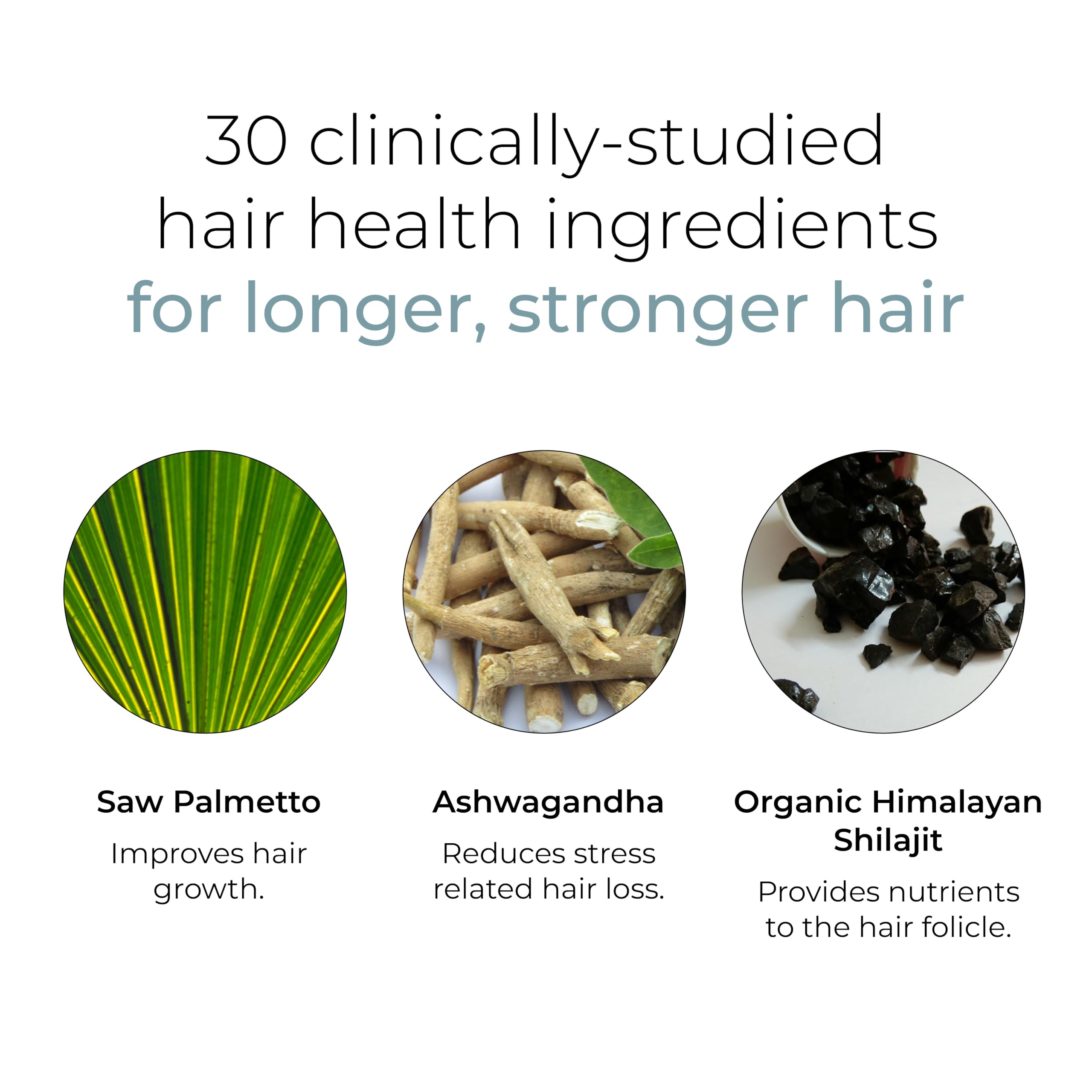 Hush & Hush DeeplyRooted Hair Supplement – Stronger, Healthier Hair (120 Capsules)