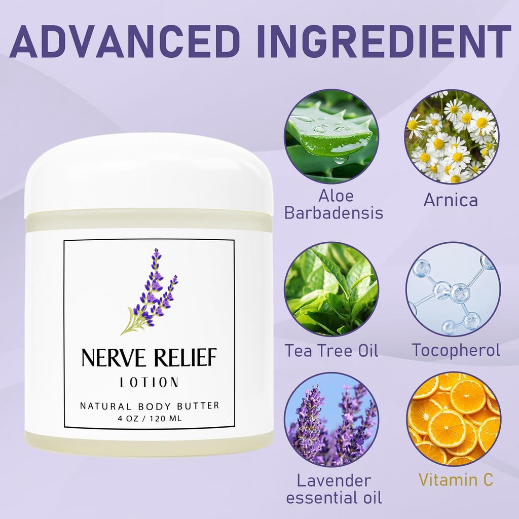 HUSPUR Neuropathy Cream – Magnesium & Arnica for Sleep, Hydration & Relaxation