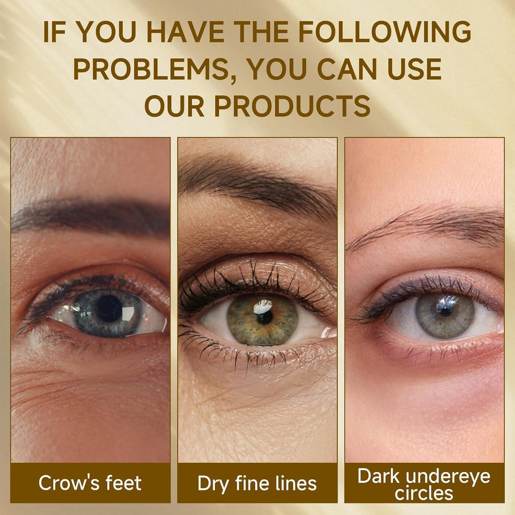 HUSPUR Instant Eye Tightener – Visibly Reduce Under-Eye Wrinkles & Puffiness (1.0 oz)