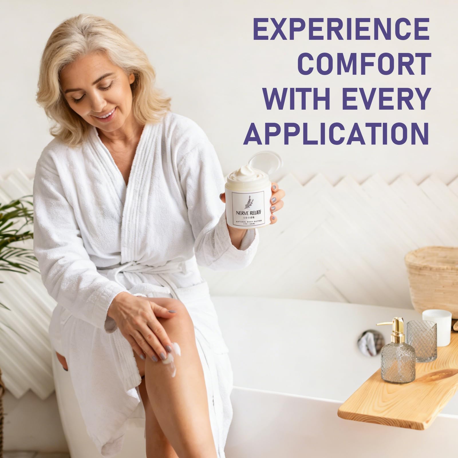 HUSPUR Neuropathy Cream – Magnesium & Arnica for Sleep, Hydration & Relaxation