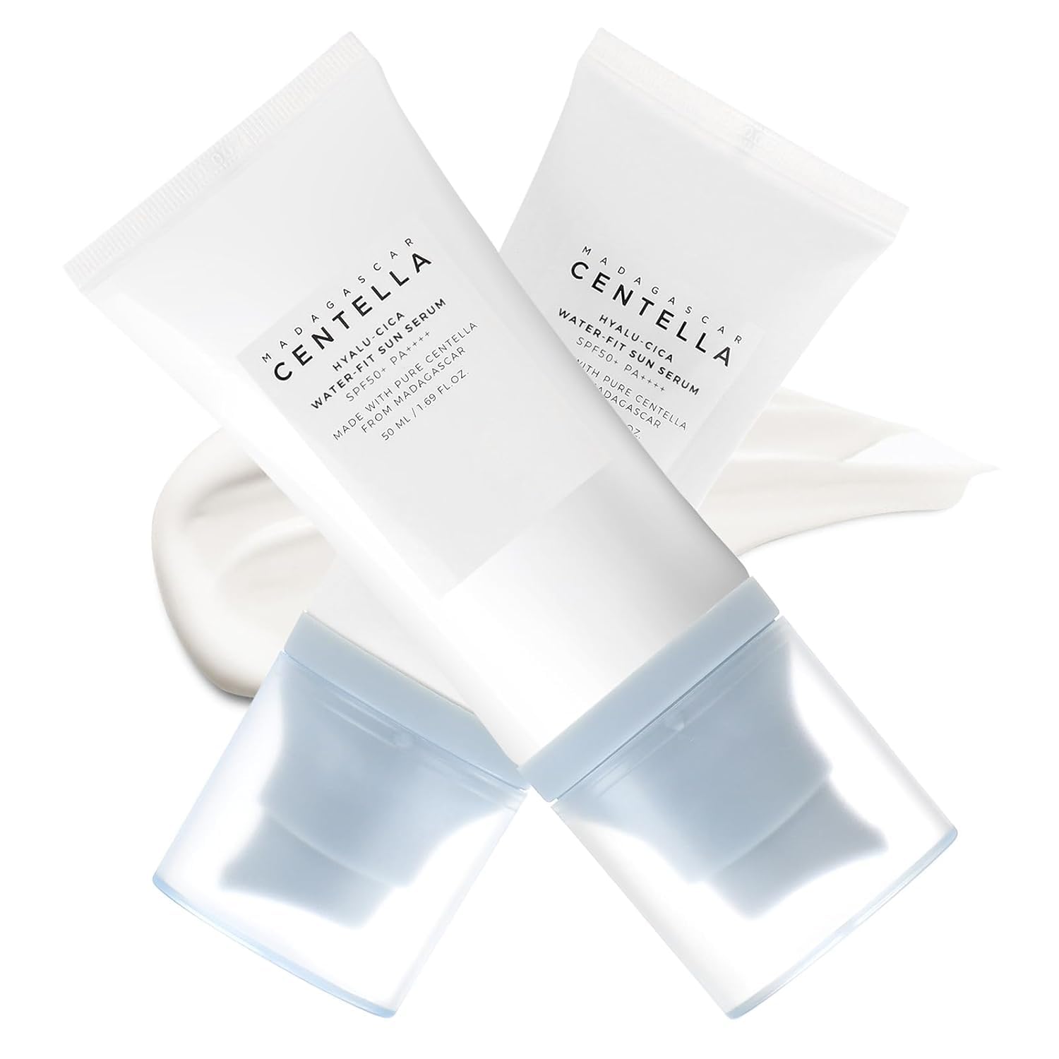 Huxihom 2PCS Centella Sunscreen SPF 50 — 50ML Daily UV Defense