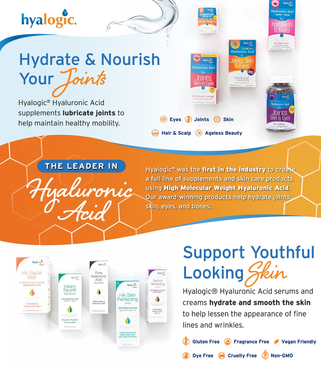 Hyalogic Episilk CoQ10 Serum with Hyaluronic Acid for Dry Skin – Firming Antioxidant Facial Serum (0.47 oz)