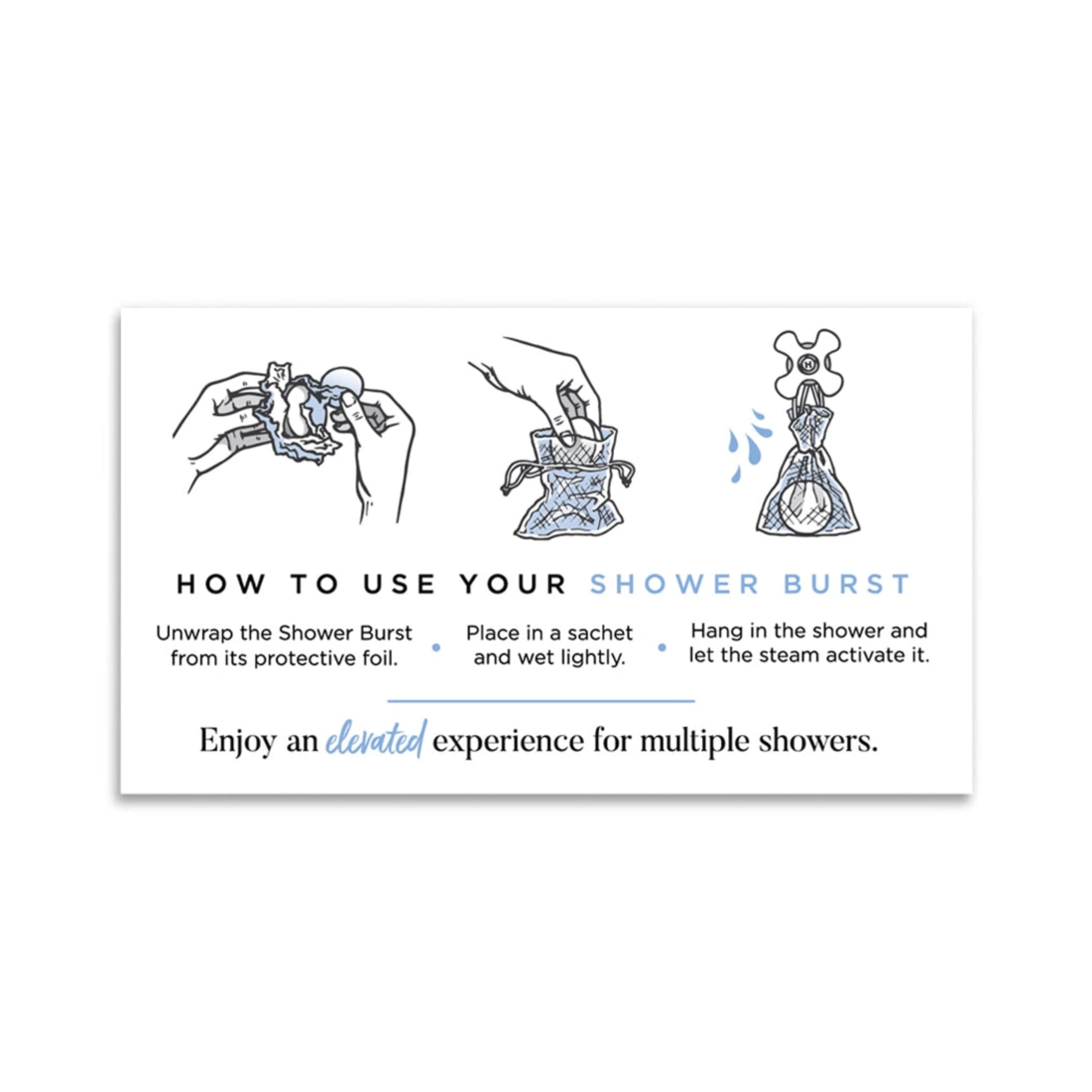 HydraAromatherapy Escape Shower Burst Duo — Aromatherapy Shower Steamers (USA Made)