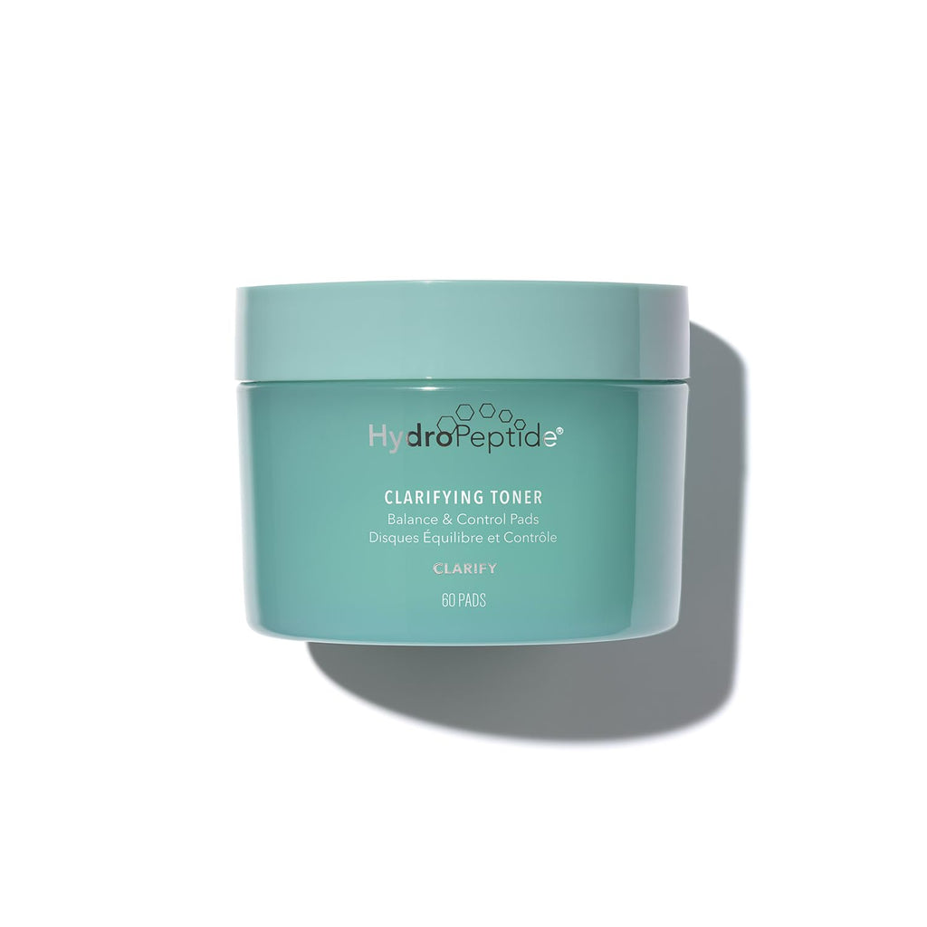 HydroPeptide Clarifying Toner Pads with Peptides for Balance & Control — 60 Pads