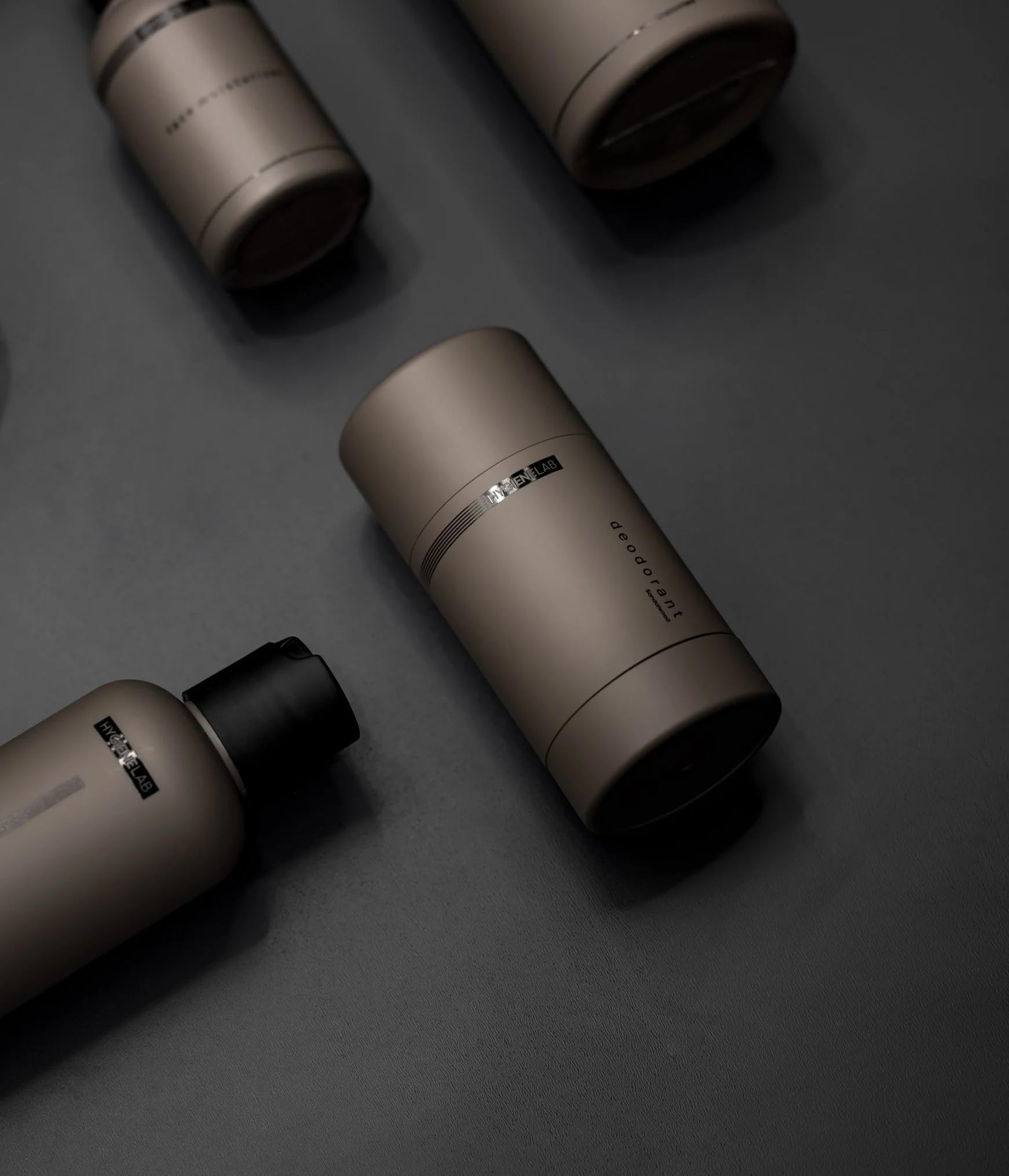 HygieneLab Men's Deodorant – Aluminum-Free, 24-Hour+ Odor Protection, EWG Verified, Smooth Glide, Essential Oils, Premium Sandalwood Scent