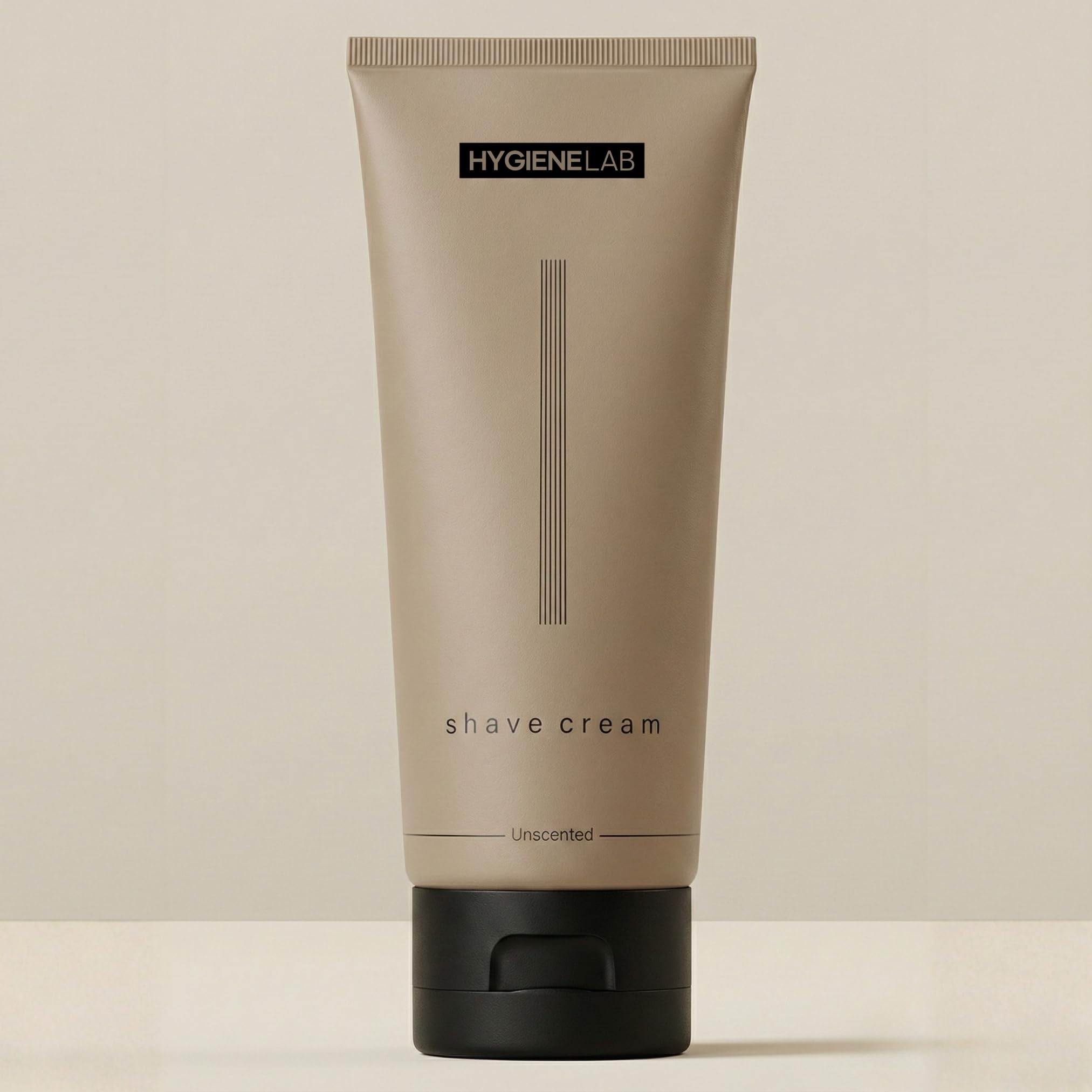 HygieneLab Shaving Cream – Fragrance-Free, Yuka 100/100, Aloe & Shea Hydration (6.76 oz)