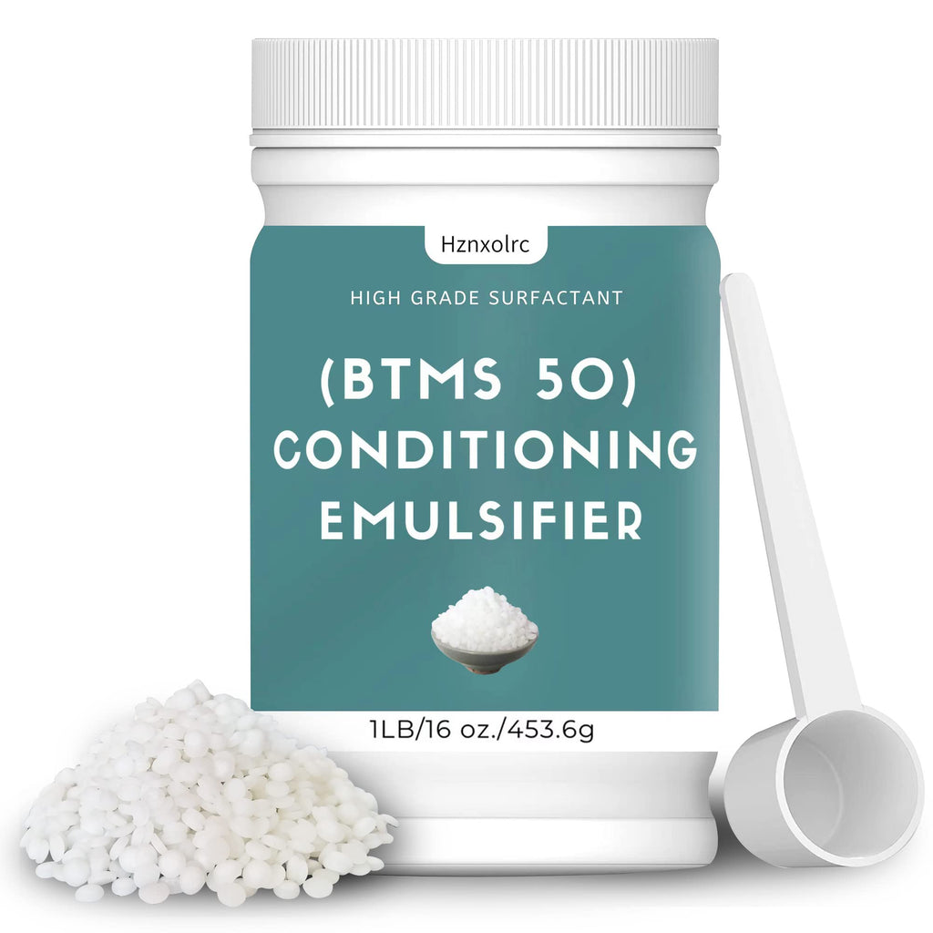Hznxolrc BTMS 50 Conditioning Emulsifier — 16 oz for Leave-In Conditioners, Lotions & Shampoos