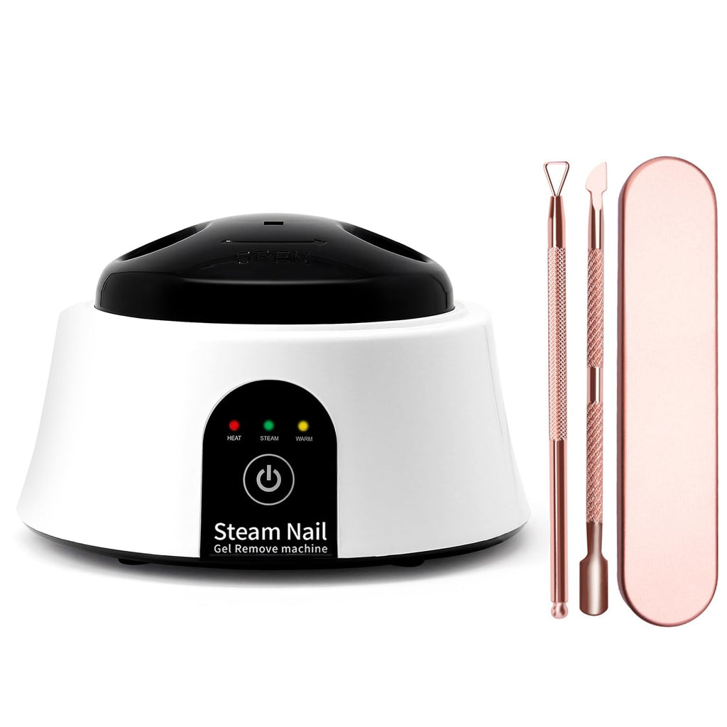 IBN G Electric Nail Soaking Bowl – 50% Faster Gel & Nail Soak Off with Gold Cuticle Pushers