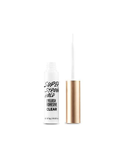 i•ENVY Super Strong Hold Eyelash Adhesive | Waterproof, Latex-Free, 48-Hour Lash Glue with Brush-On Applicator (Clear, 36-Pack)