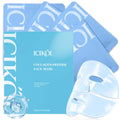 ICIKOL Deep Hydrolyzed Collagen Mask 4-Pack – Age-Defying Sheet Mask with Peptides & Hyaluronic Acid